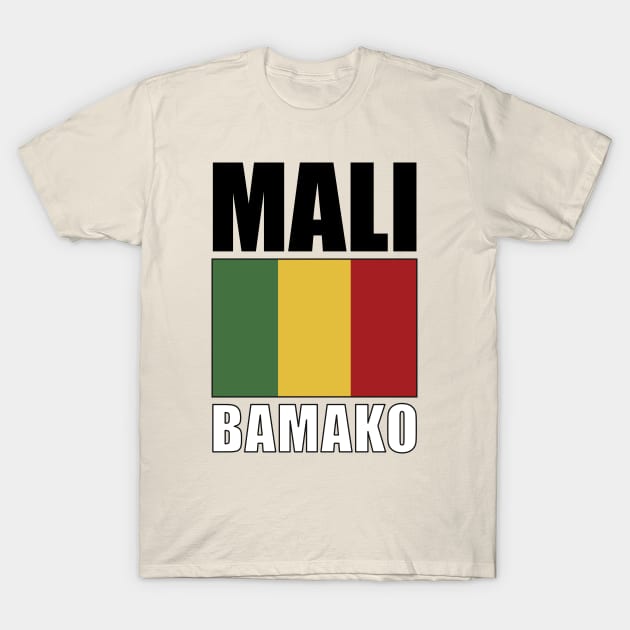 Flag of Mali T-Shirt by KewaleeTee